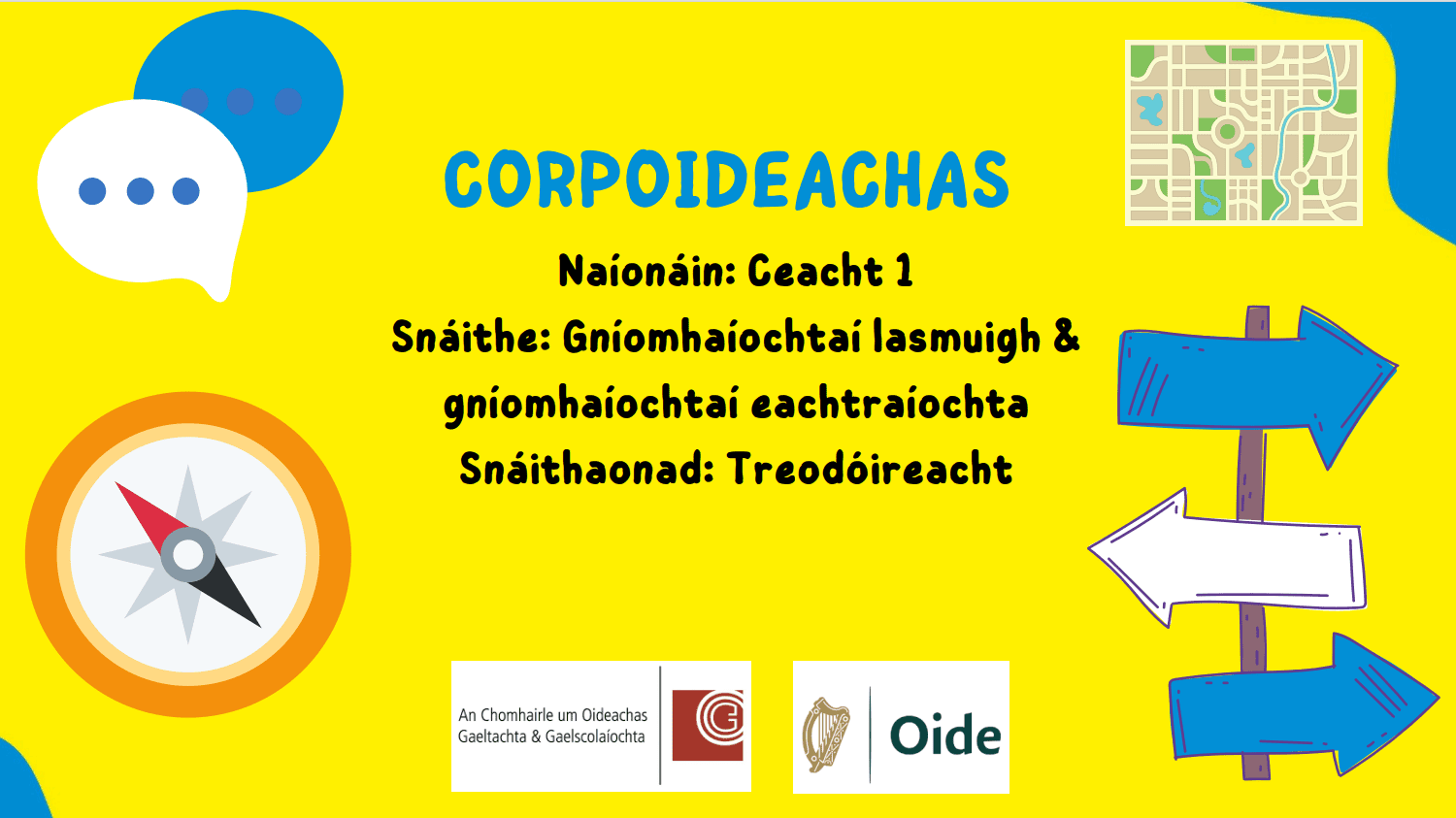 Gaelaonad FCÁT Pictiúr den Chlúdach don Nasc ag PPT FCÁT 3 do na Naíonáin