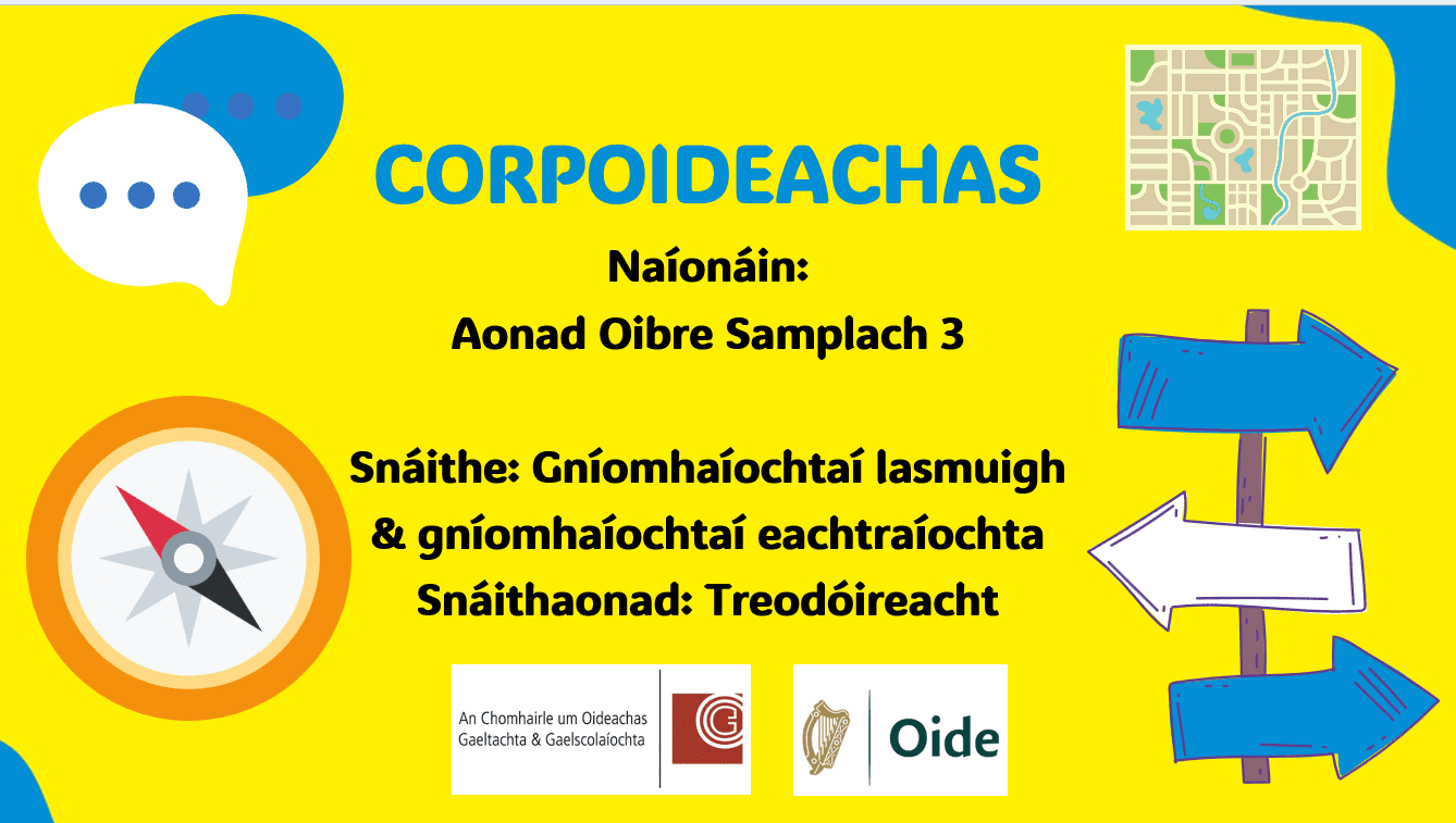 Gaelaonad FCÁT Pictiúr den Chlúdach don Nasc ag PPT FCÁT 3 do na Naíonáin