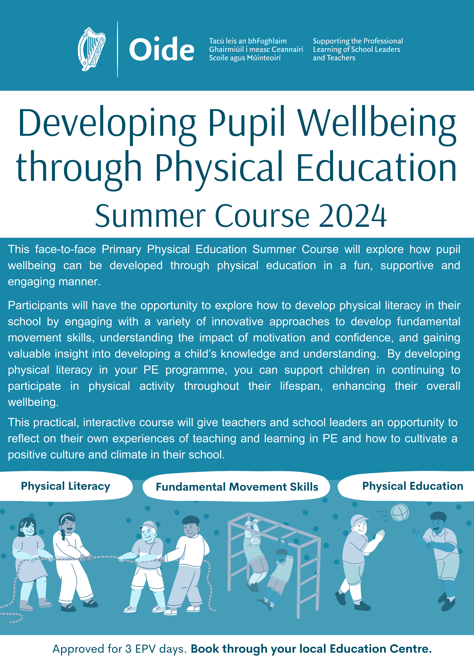 Information Leaflet - Summer PE Course 2024