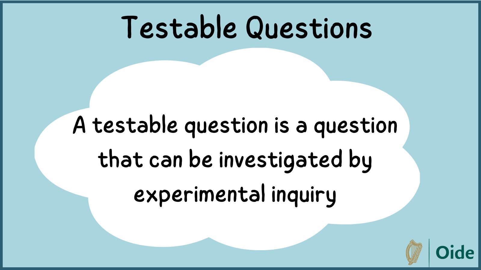 Scientific Questioning