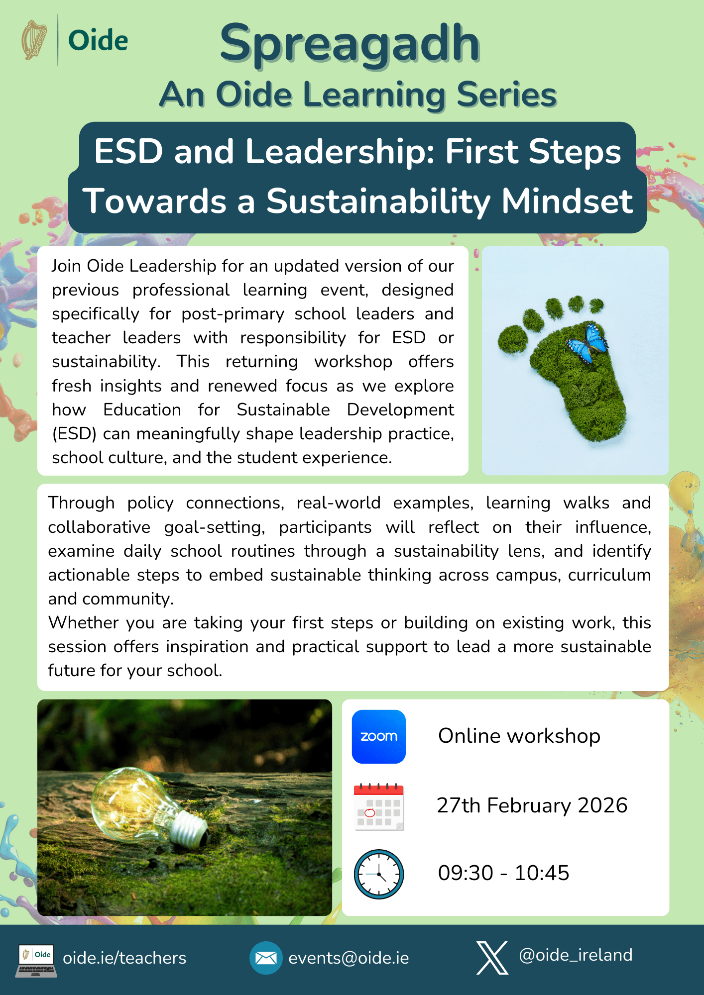 ESD and Leadership First Steps Towards a Sustainability Mindset