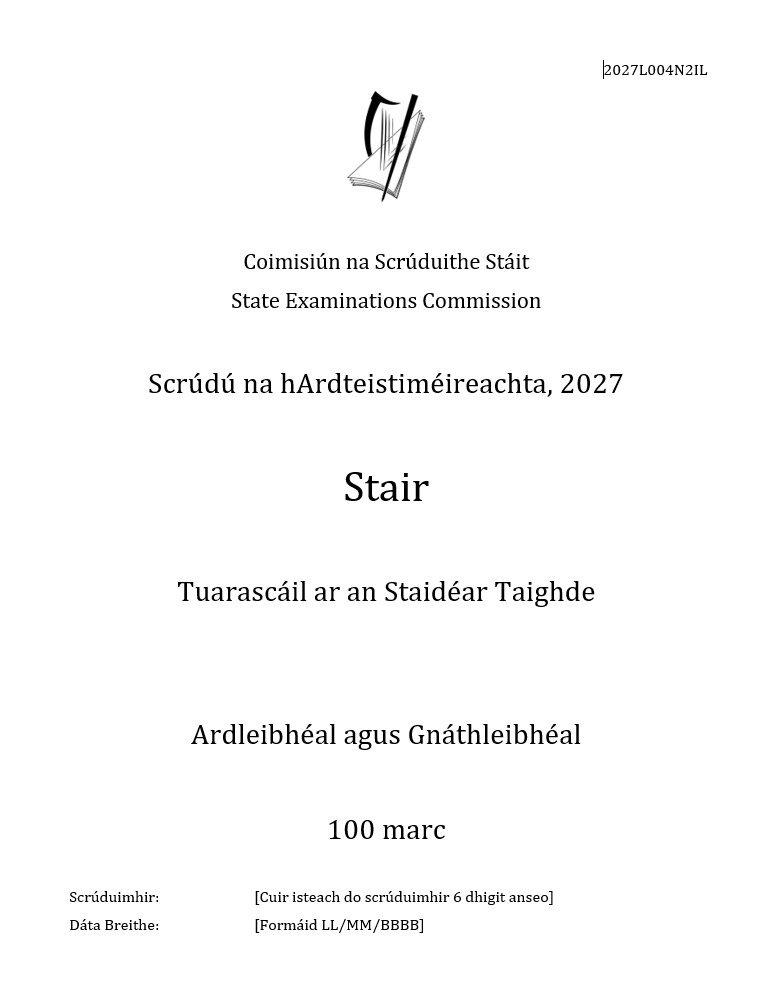 Irish RSR 2027